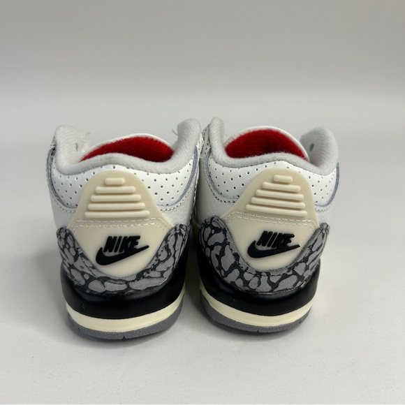 Nike Air Jordan 3 Retro TD “White Cement Reimagined” 2023 - Picture 4 of 5